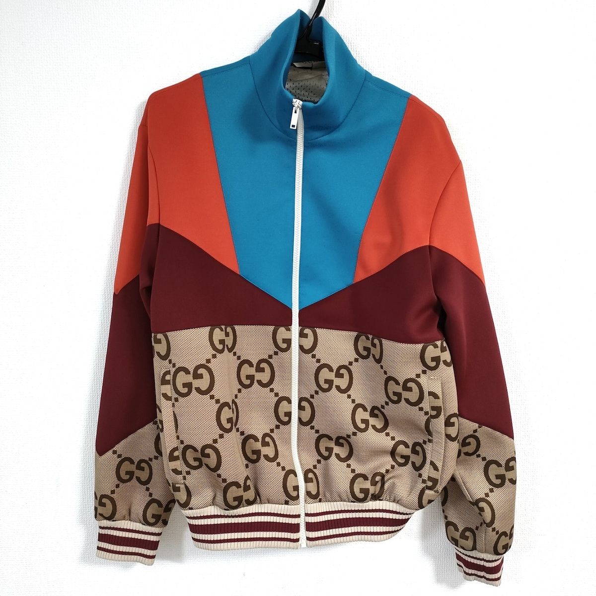 グッチ ジャケット GUCCI グッチ ジャケット 18AW エンブロイダリーボアデニム