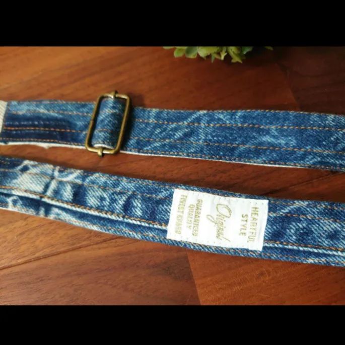 デニムリメイク、長め、男女兼用、ショルダー&肩掛けベルト No500