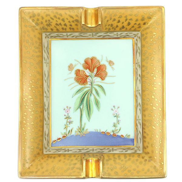 HERMES エルメス 灰皿 ビンテージ 花束 アッシュトレイ HERMES