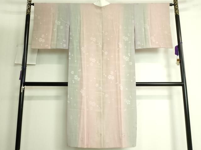 平和屋着物 上質な長襦袢 無双仕立て 舞桜 暈し染め やまと誂製 DZAA9783kh5