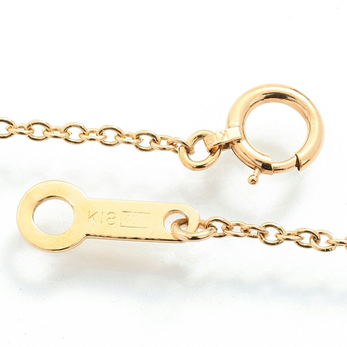 チェーンネックレス K18 中古 プレラブド 返品OK - メルカリ 
