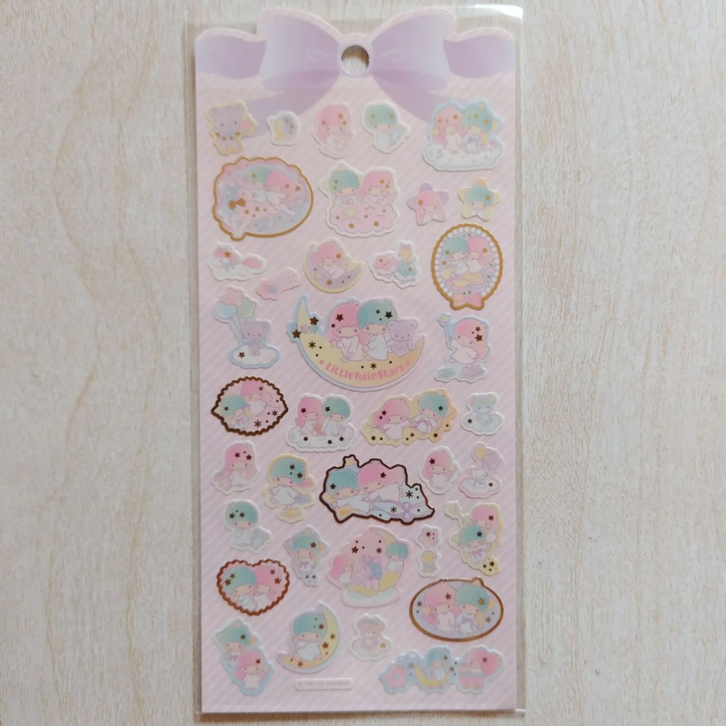 平成レトロ キキララ リトルツインスターズ シールセット - メルカリ