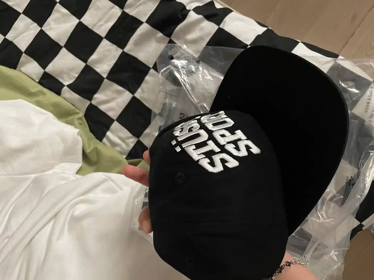 STUSSY ステューシー スポーツ キャップ ブラック