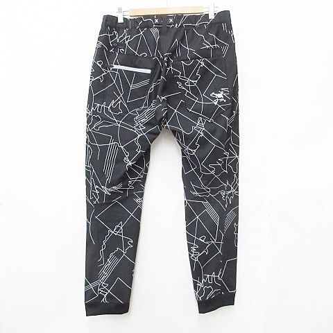 オークリースカルコレクション OAKLEY SKULL COLLECTION ゴルフ スポーツウエア パンツ ジョガーパンツ 2025年モデル 2WAY リバーシブル プリント 総柄 ボア 刺繍 防寒 黒 白 ブラック ホワイト XL WWW_OLIVIERBERNSTEIN_COM