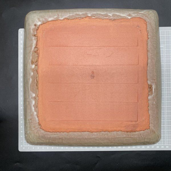 O111 未使用 保管品 平安 橘吉 造 金彩草花 盛皿 角皿 菓子皿 絵皿 共