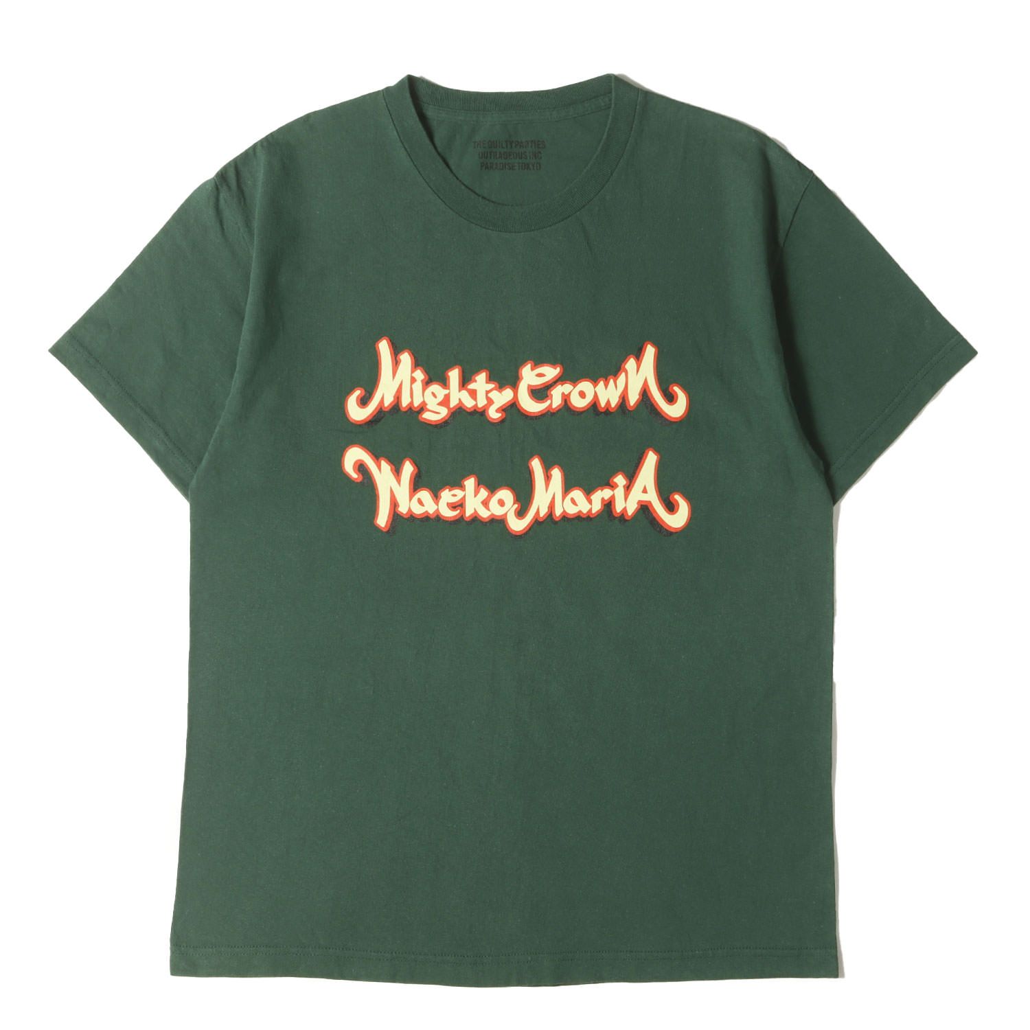 【ミニマルでクール】WACKO MARIA ロゴ Tシャツ WACKO MARIA ワコマリア Tシャツ サイズ:L / 22SS MIGHTY CROWN