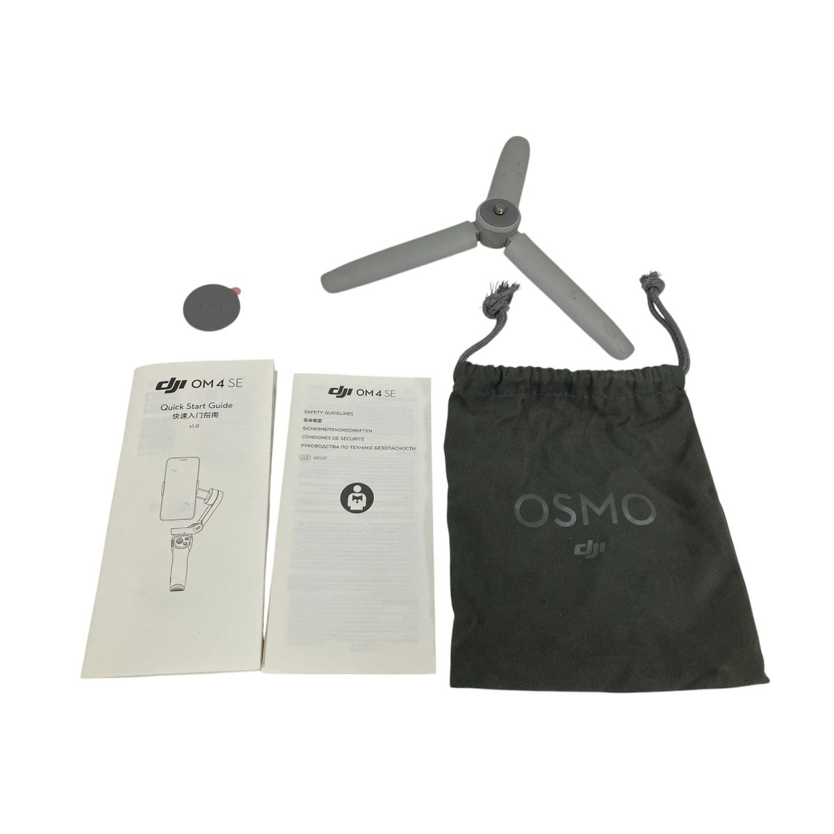 DJI OM 4 中古 DJI OM4 SE スマートジンバル Osmo Mobile SE スマホ用ジンバル