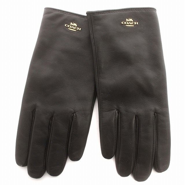 革手袋 レザー手袋 コーチ COACH メンズ 本革手袋 レザーグローブ
