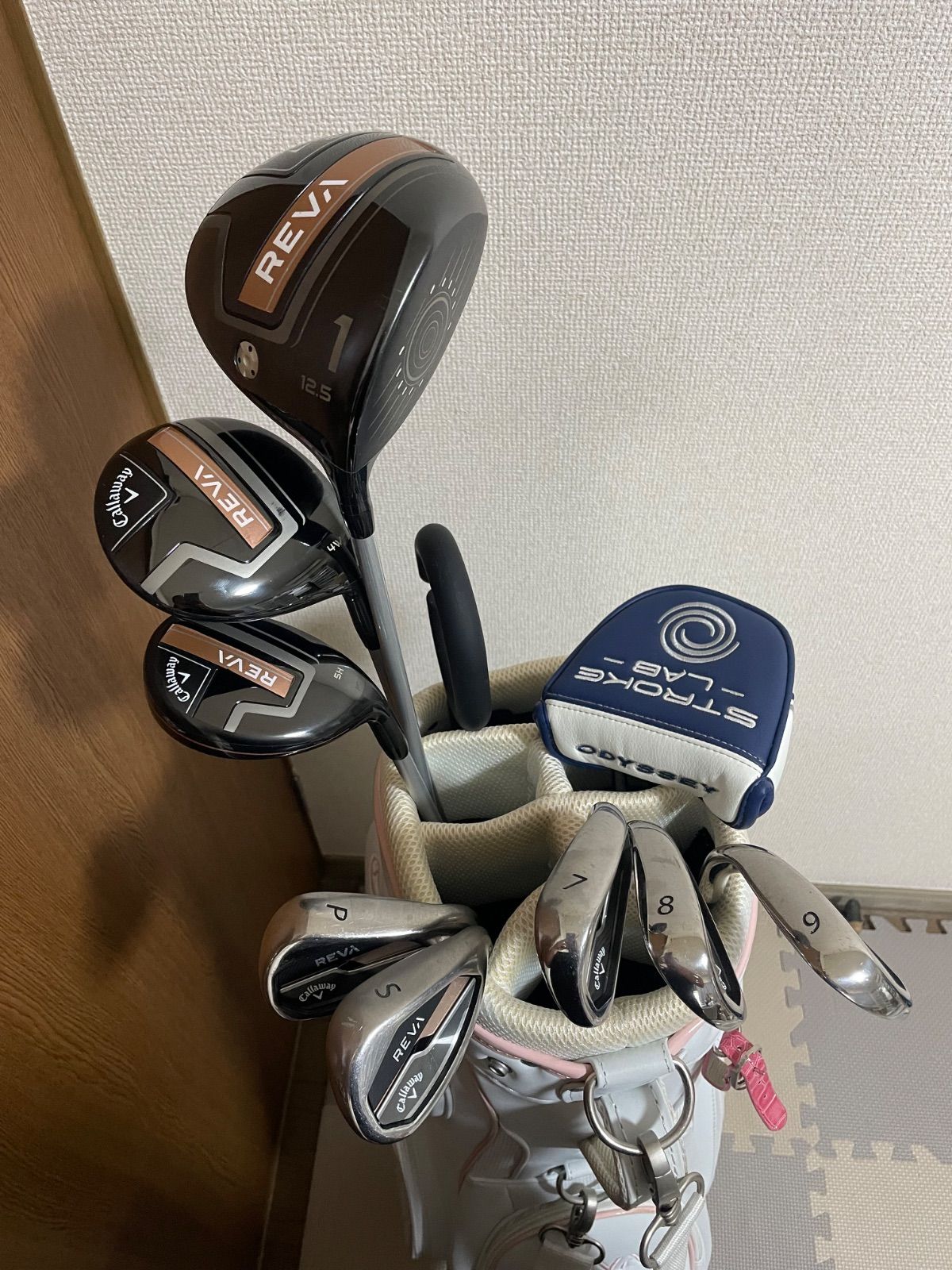 @ Callaway REVA レディースゴルフクラブセットオデッセイパター付 楽天市場】キャロウェイ Callaway レディース ゴルフ クラブ