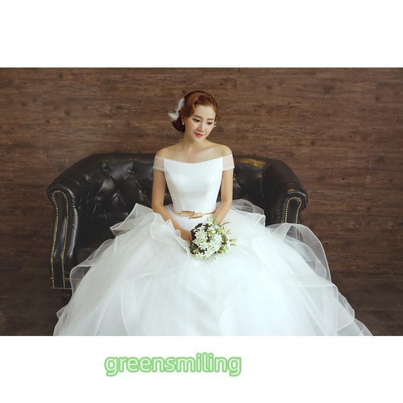 ウェディングドレス ウエディングドレス 二次会 結婚式 前撮り ブライダル ロングドレス 花嫁 プリンセスドレス プリンセスラインドレス フ トレンド商品 新作入荷