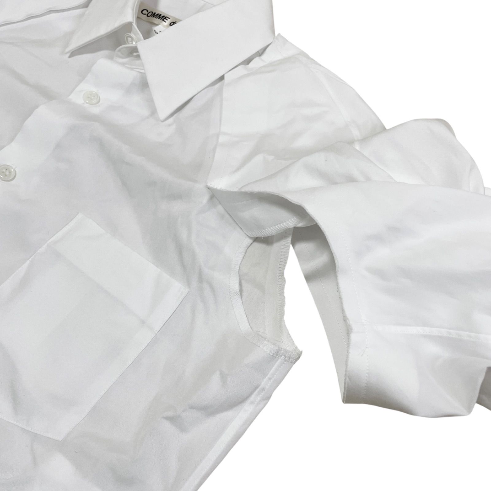 定価63,800円 COMME des GARÇONS 25ss 多重袖 ブラウス シャツ 5本袖 