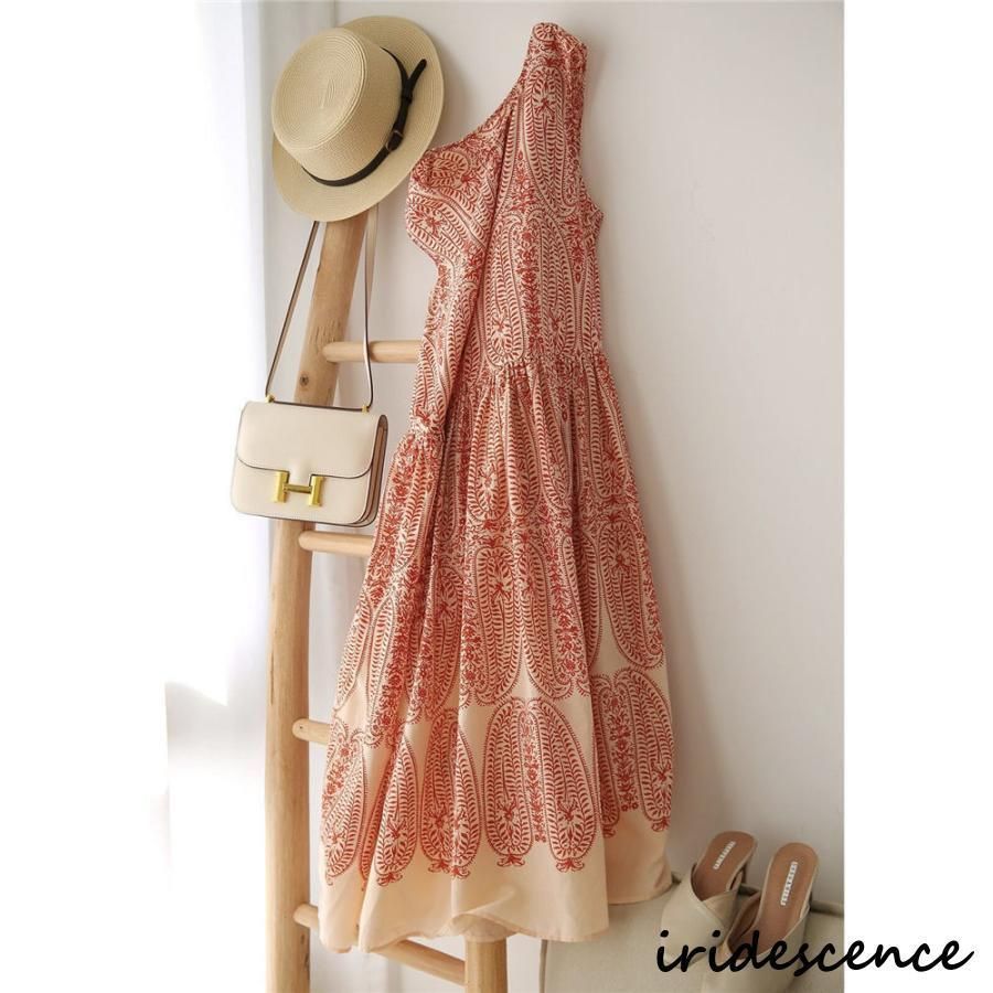 ロング丈ワンピ オシャレ