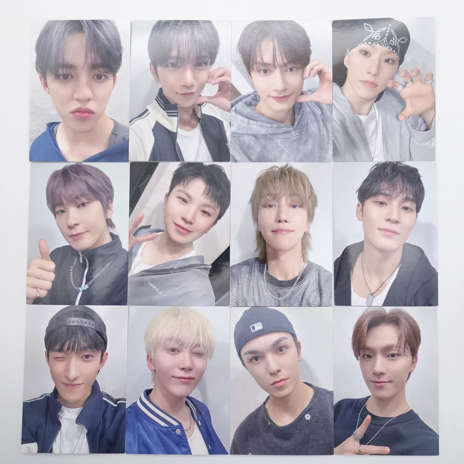 美しい SEVENTEEN スタンプラリー 12種 カード フォト トレカ タレントカード