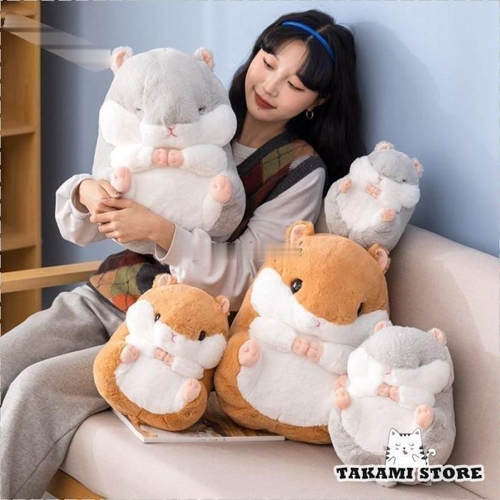 抱き枕 ハムスターぬいぐるみ おもちゃ クッション 可愛い 萌え萌え 癒し系 クリスマス プレゼント
