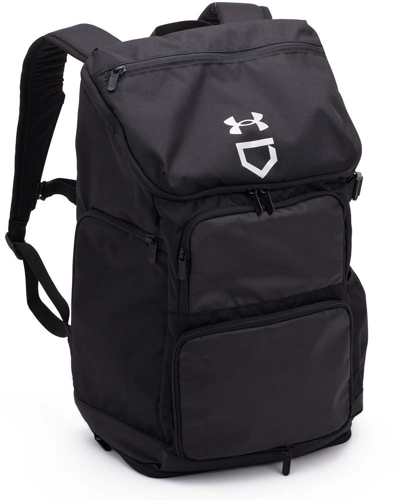 アンダーアーマー UNDER ARMOUR UA アンディナイアブル バックパック 40L リュック メンズ デイパック バッグ 大容量 保冷機能 撥水 シューズ収納 バット収納 ベースボール 部活 野球 1378263 001 BLACK|SILVER