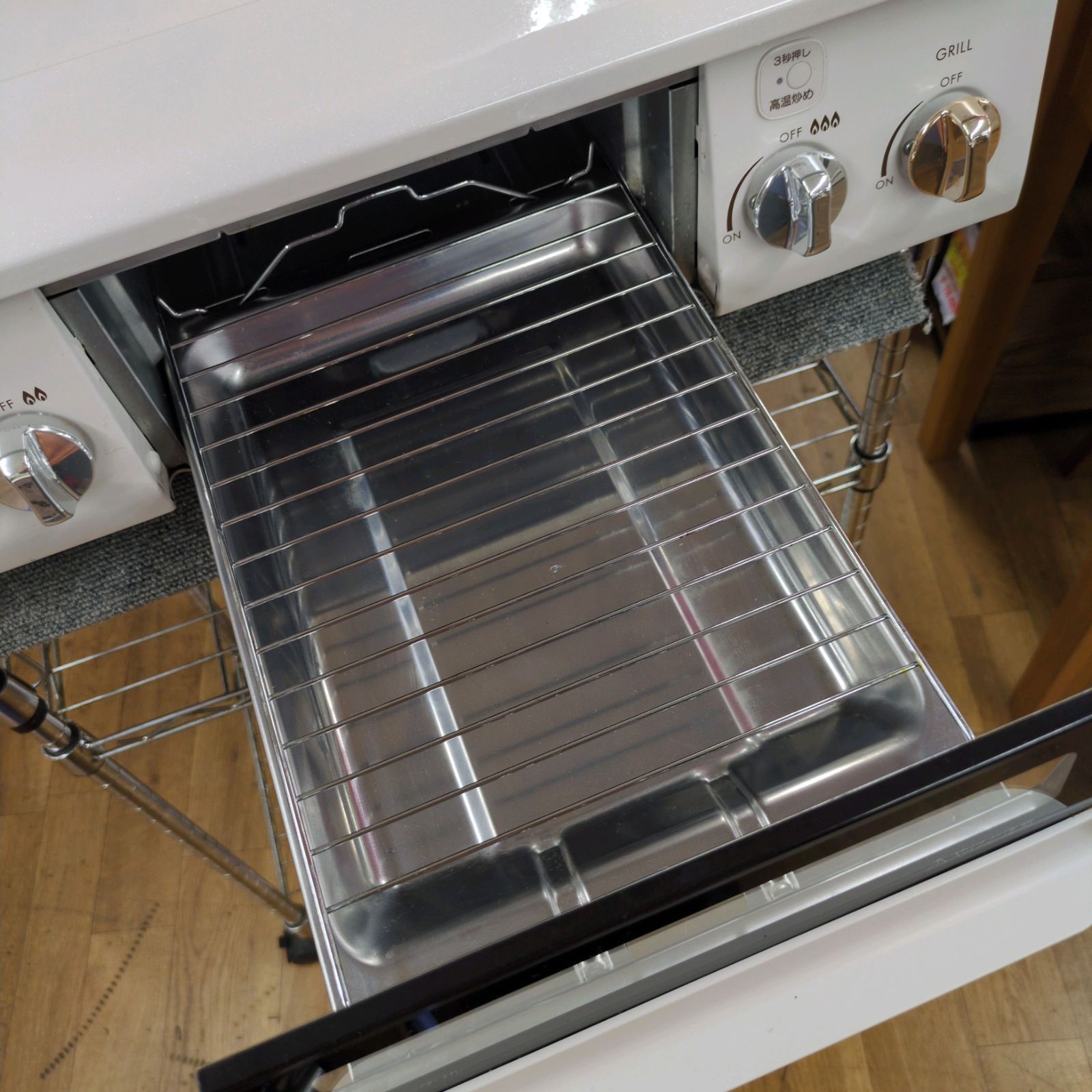 ○販売終了○都市ガスコンロ Paloma 2020年製 水無グリル 中古品