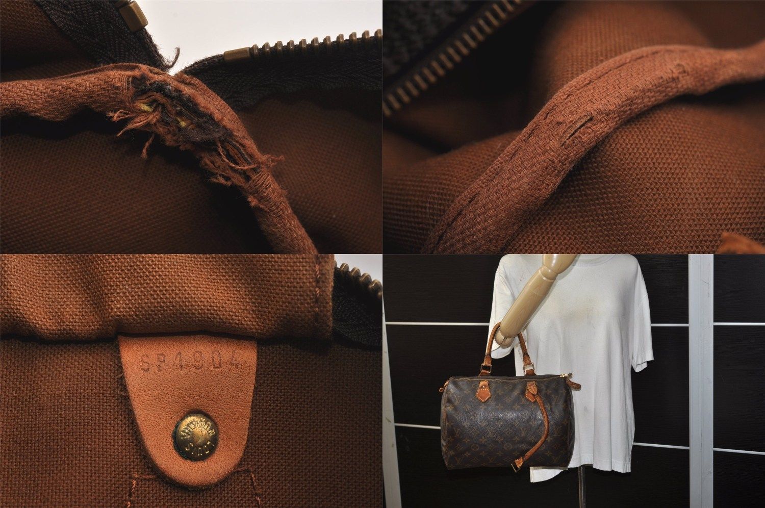 LOUIS VUITTON ルイヴィトン モノグラム スピーディ 30 ハンド