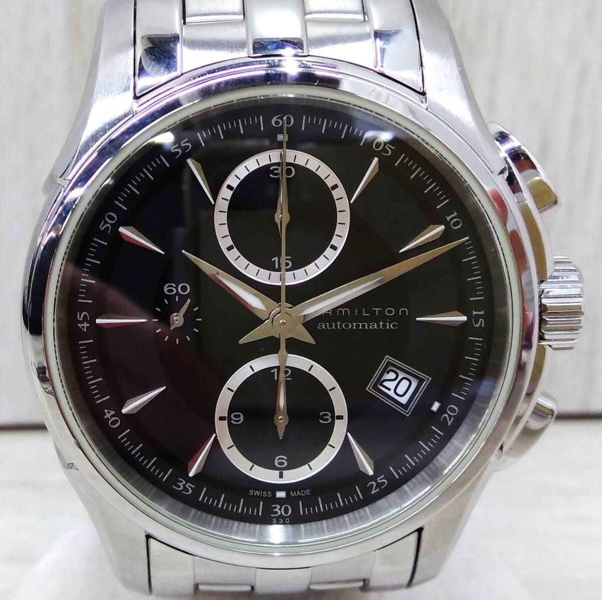 HAMILTON ハミルトン ジャズマスター オートクロノ H326160 レンタル商品【H326160】HAMILTON ジャズマスター クロノグラフ｜カリトケ