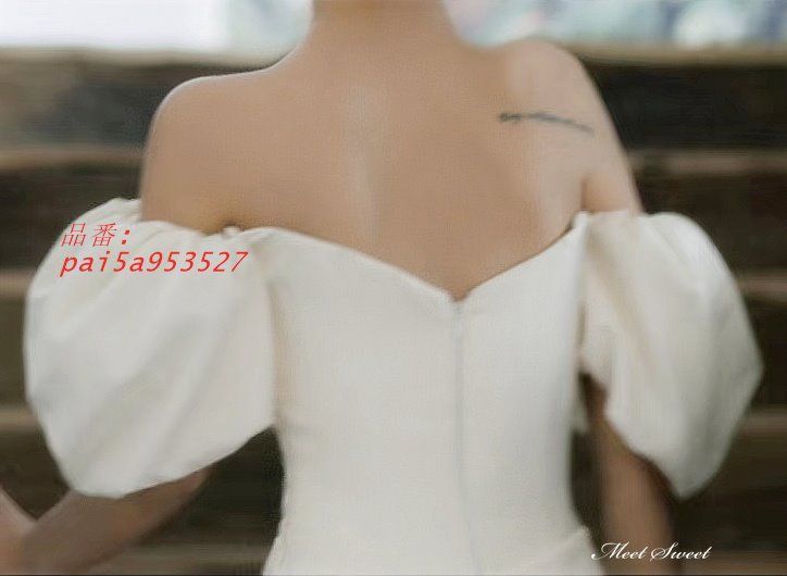 チューブドレス ブライダル