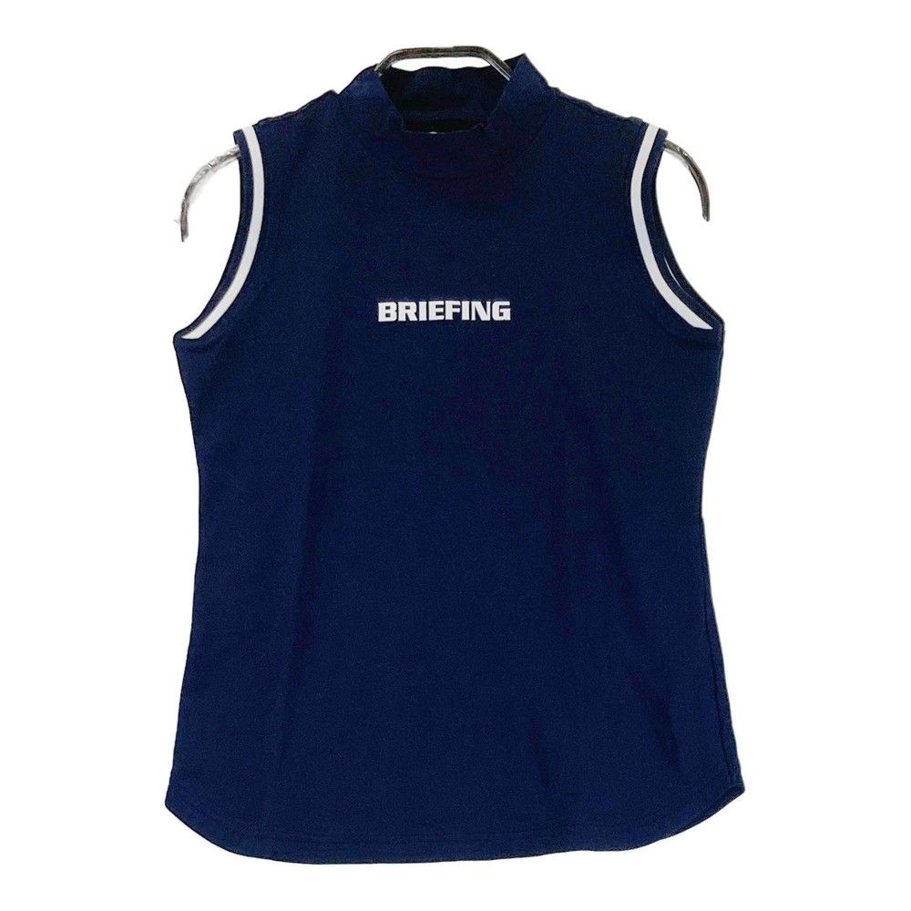 【美品】BRIEFING GOLF♪モックネックノースリーブ S サイズ：S BRIEFING GOLF ブリーフィング モックネック
