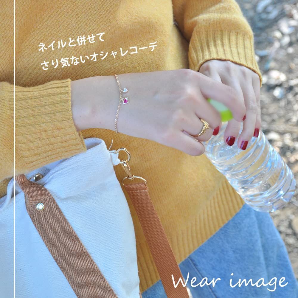 シルバーキュービックブレスレット