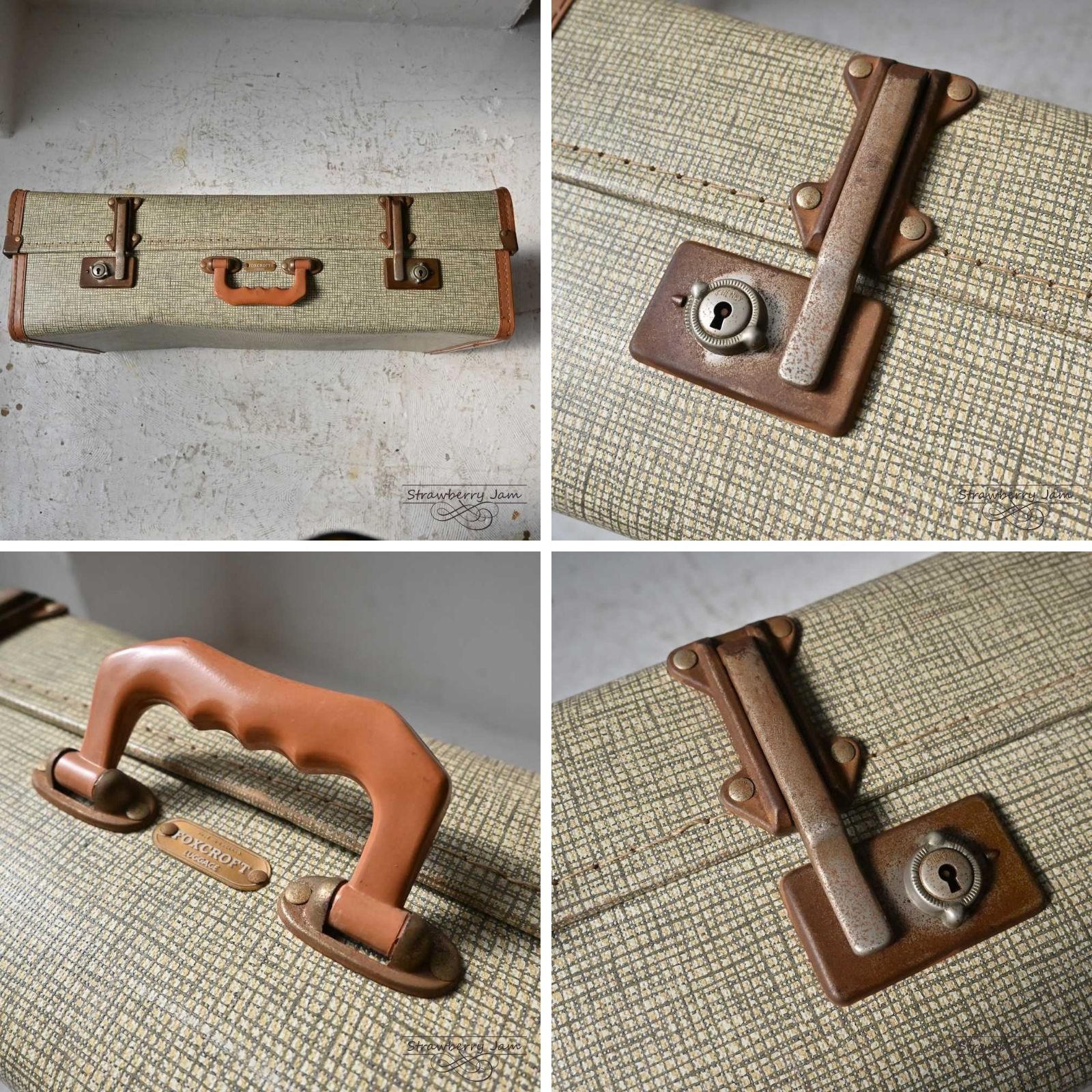 L3612-99-17 注文 英国アンティーク トランク トランクレザー 収納