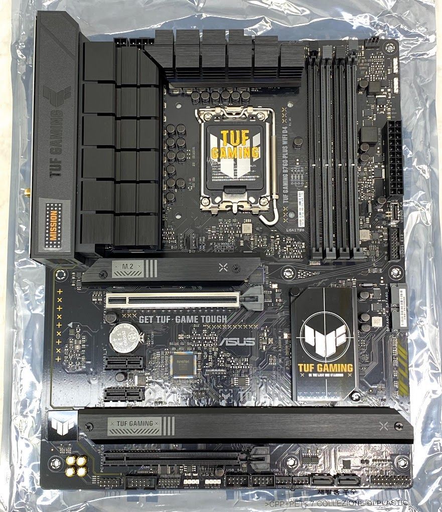 【美品】 ASUS TUF GAMING マザ―ボード B760-PLUS WIFI D4 A0405 0718ML003 0120240712101692