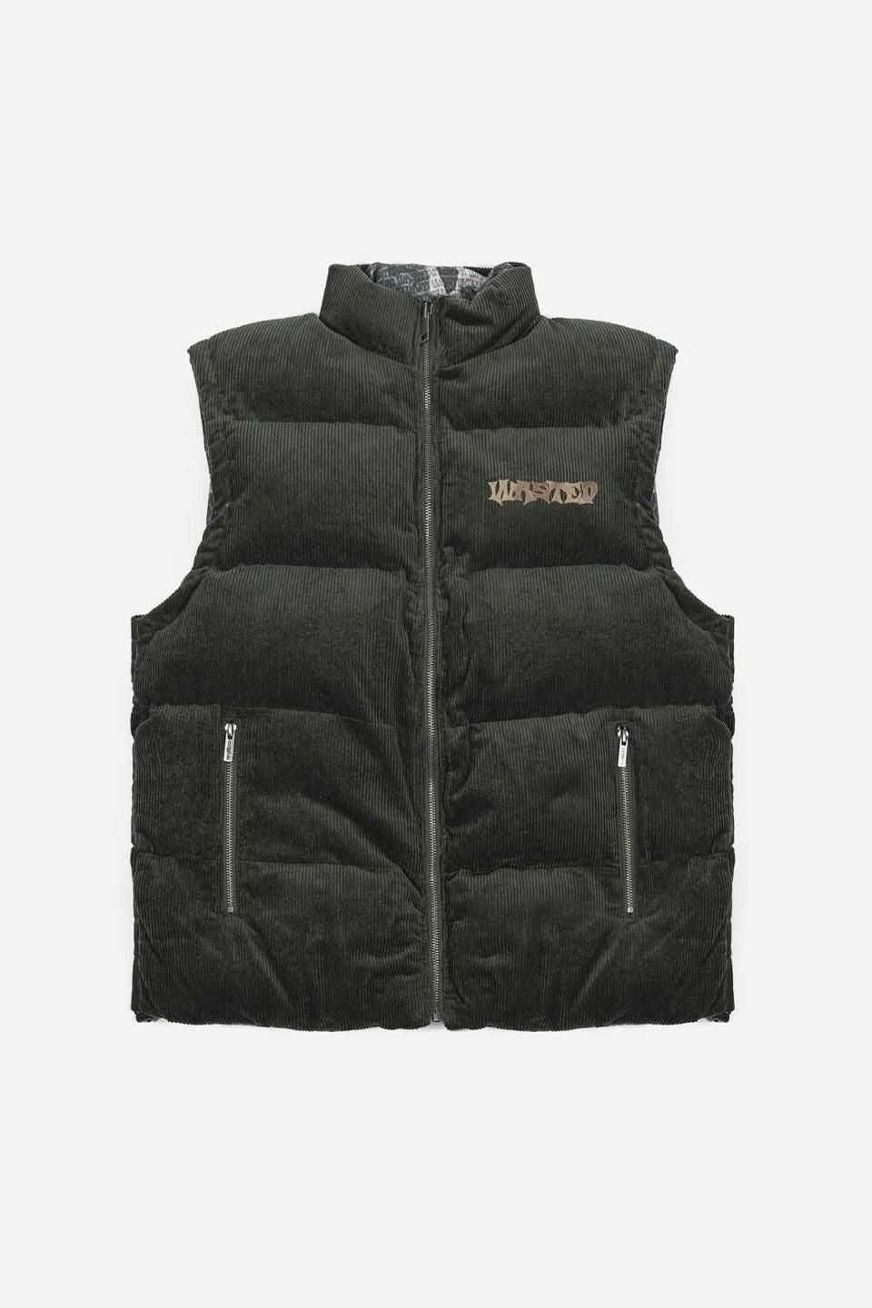 WASTED PARIS｜Reversible Corduroy Puffer Vest