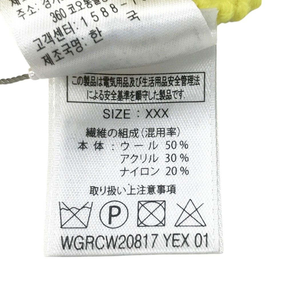 ワック ニット帽