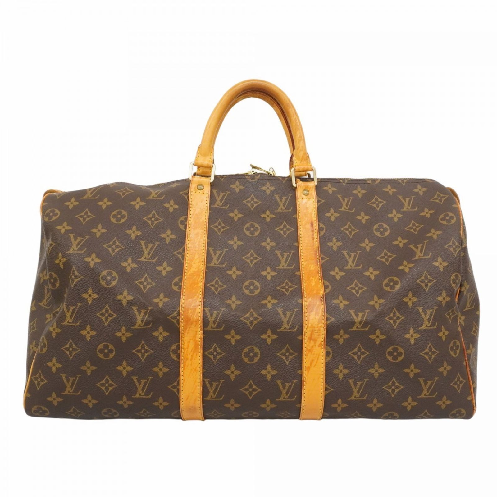ルイ ヴィトン Louis Vuitton ルイ ヴィトン ボストンバッグ モノグラム キーポル50 M41426 ブラウンメンズ レディース P1324251