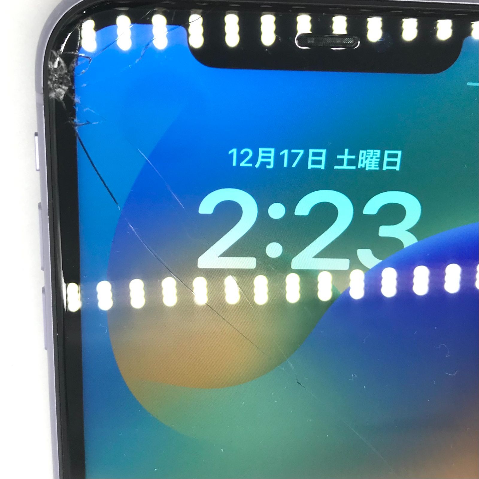▽SIMロック解除(au) iPhone11 64GB パープル - メルカリShops