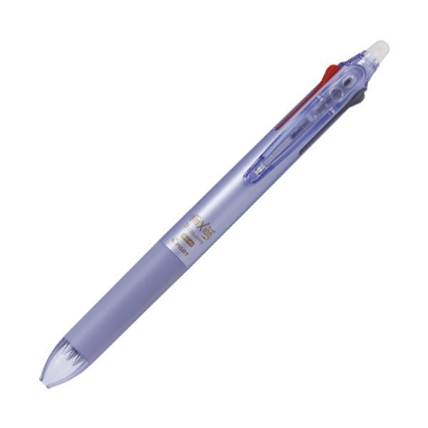 まとめ パイロット多色ゲルインキボールペン フリクションボール3 スリム 0.38mm 軸色 パールバイオレット LKFBS60UF-PV1本 ×10セット