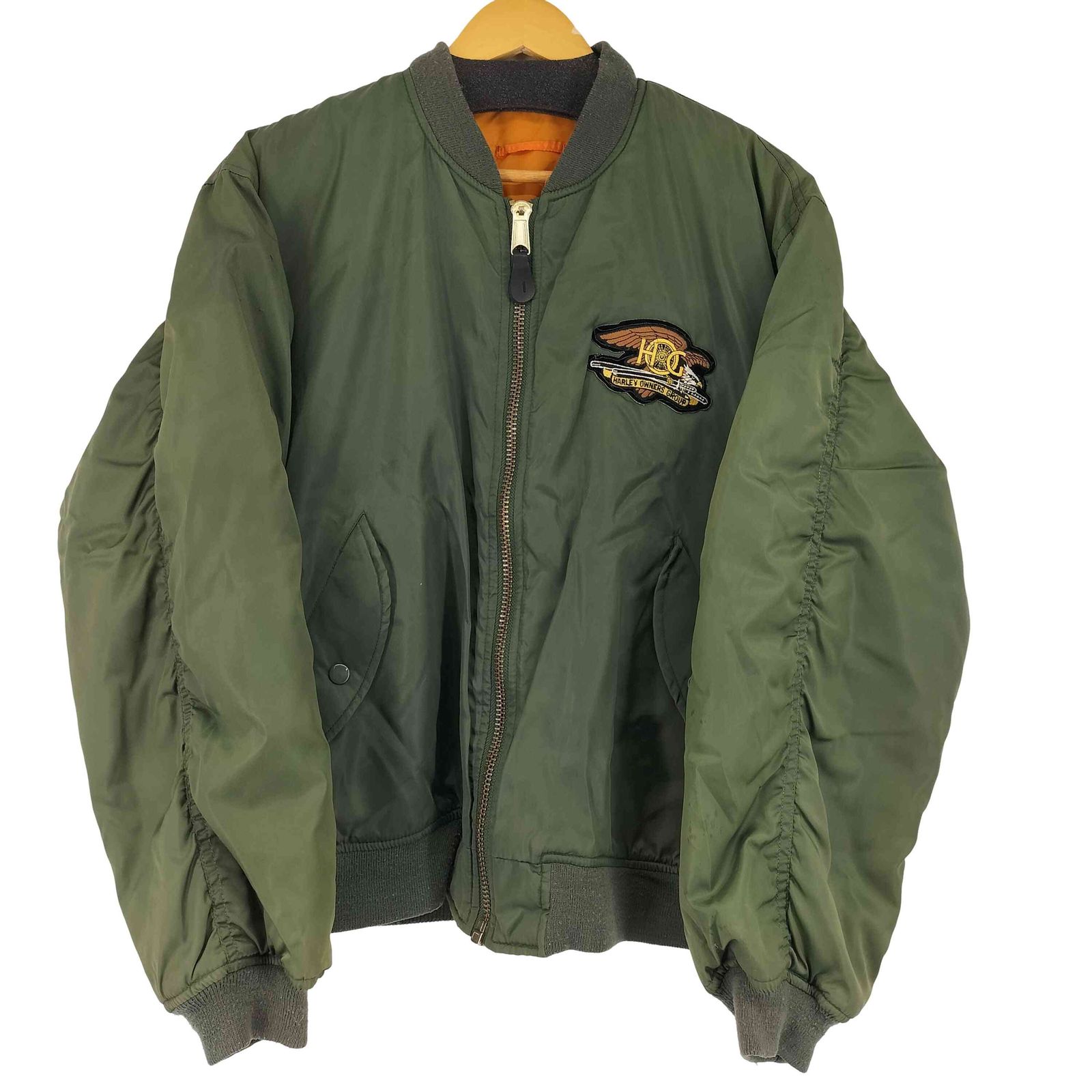 ユーズドフルギ USED古着 PHANTOM MILITARY MA-1 フライトジャケット メンズ  LL