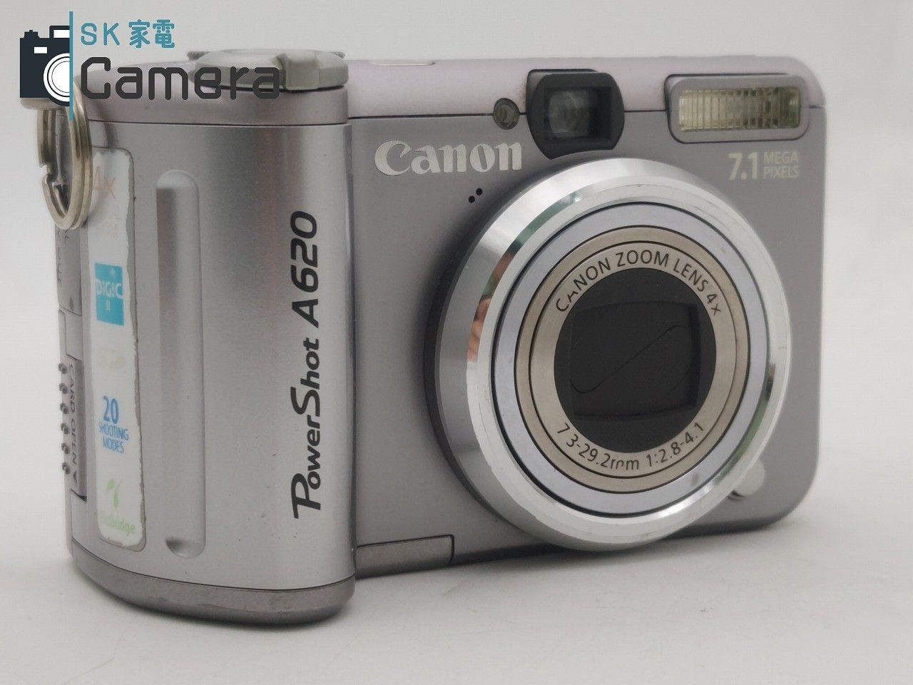 【中古】 Canon PowerShot A620 キャノン パワーショット 単三電池で動きます