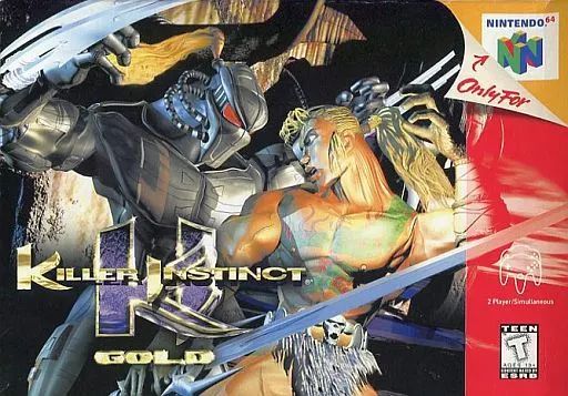 ニンテンドウ64ソフト 北米版 KILLER INSTINCT GOLD 版本体動作不可