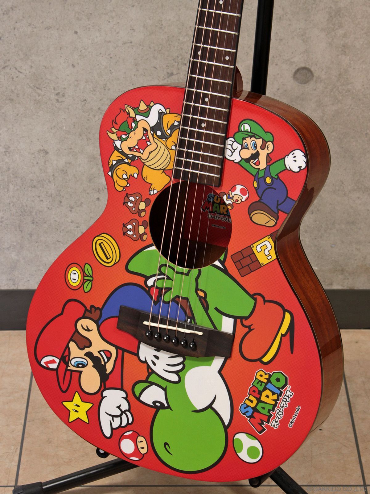 スーパーマリオ」とパルコのコラボアイテムに，イシバシ楽器の