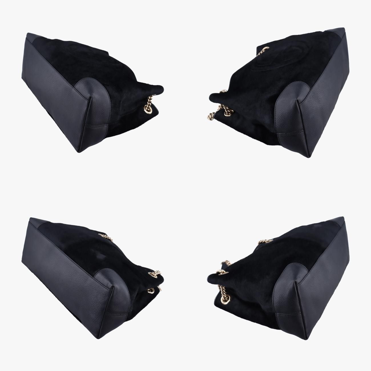 グッチGucciソーホーブラックハラコ308982A016817692