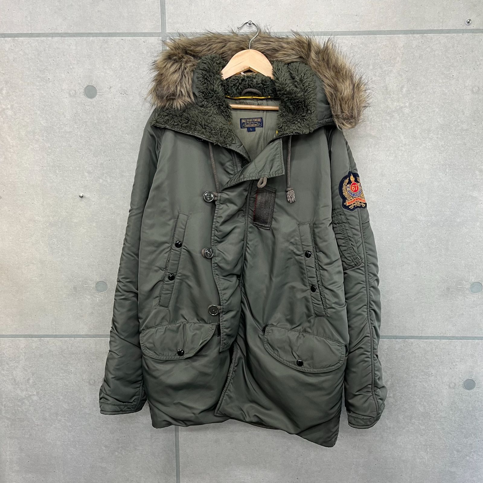 POLO SPORT カーキ ミリタリージャケット Polo Sport Ralph Lauren ミリタリージャケット M カーキ - メルカリ