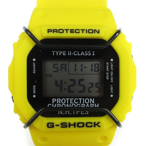 n.hoolywood G-SHOCK イエロー 腕時計 G-SHOCK」×「N.ハリウッド」の最新コラボ 鮮やかなイエローと
