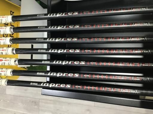 中古】 ヤマハ inpres X D BLACK 8S アイアンセット IR DX-508i