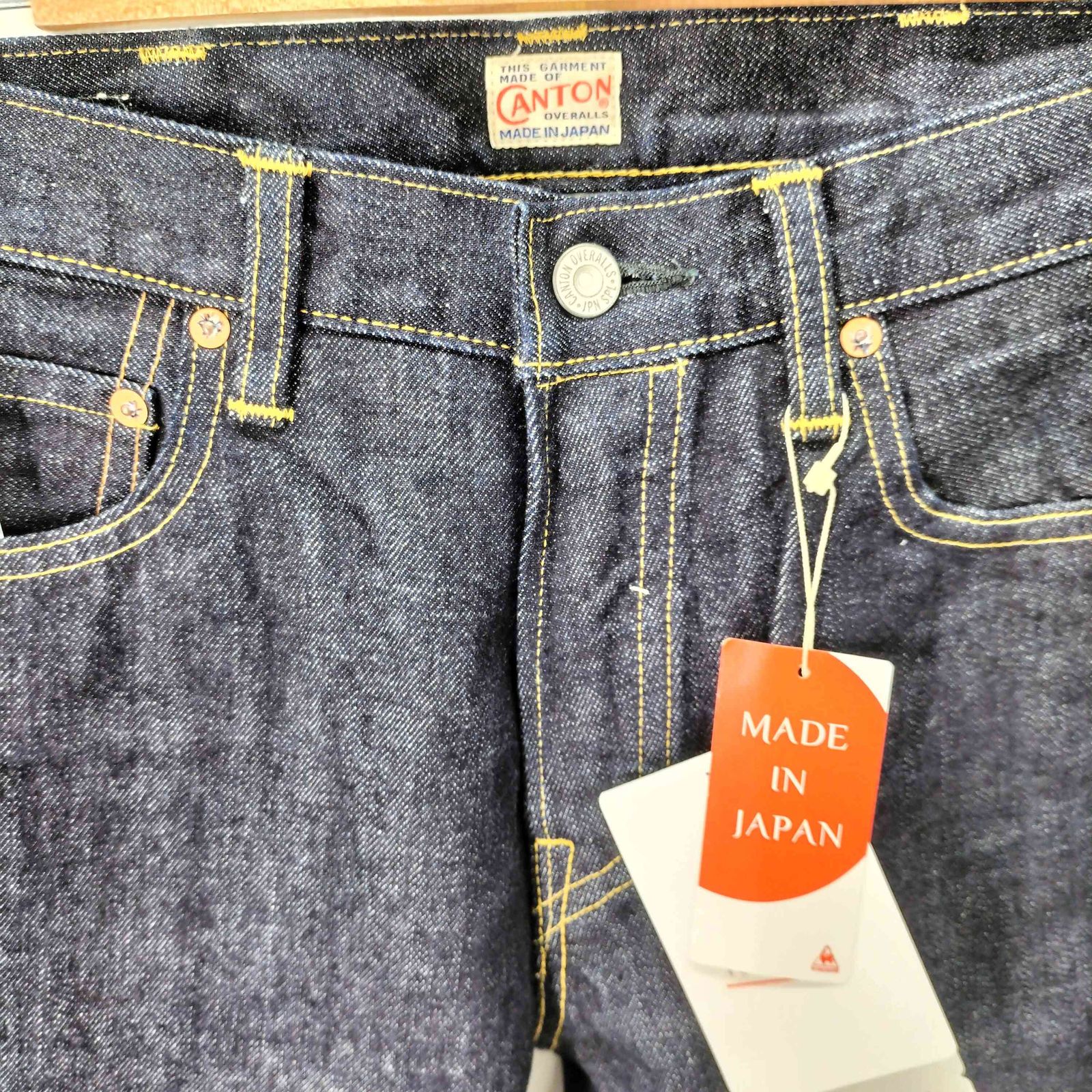 キャントンCANTON 日本製　ペインターパンツ ボタンフライ 38インチ キャントンCANTON 日本製 ペインターパンツ ボタンフライ 38インチ