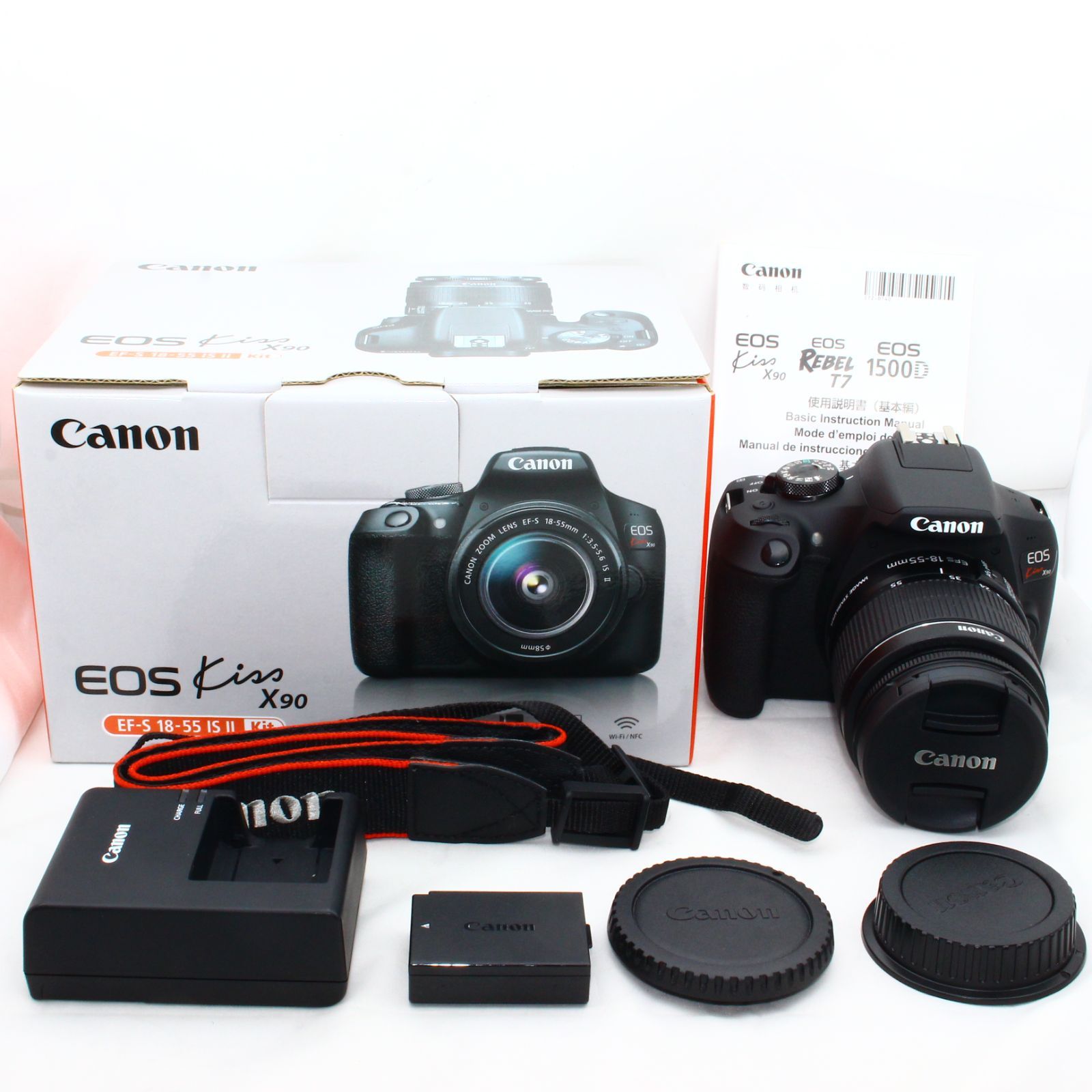 Canon一眼レフカメラ EOS Kiss X90 標準ズームキット