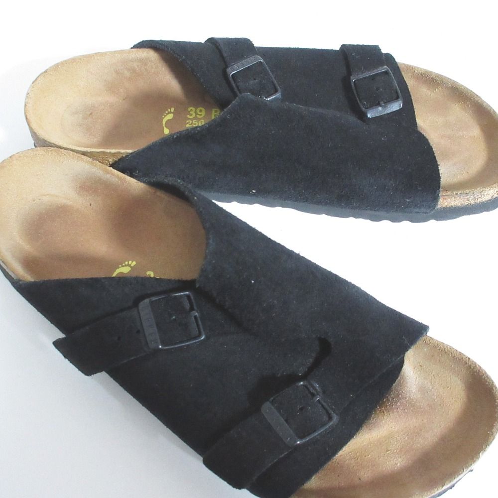 ビルケンシュトック　ブラック　チューリッヒ　39 BIRKENSTOCK ブラック チューリッヒ 39 ビリケンシュトック