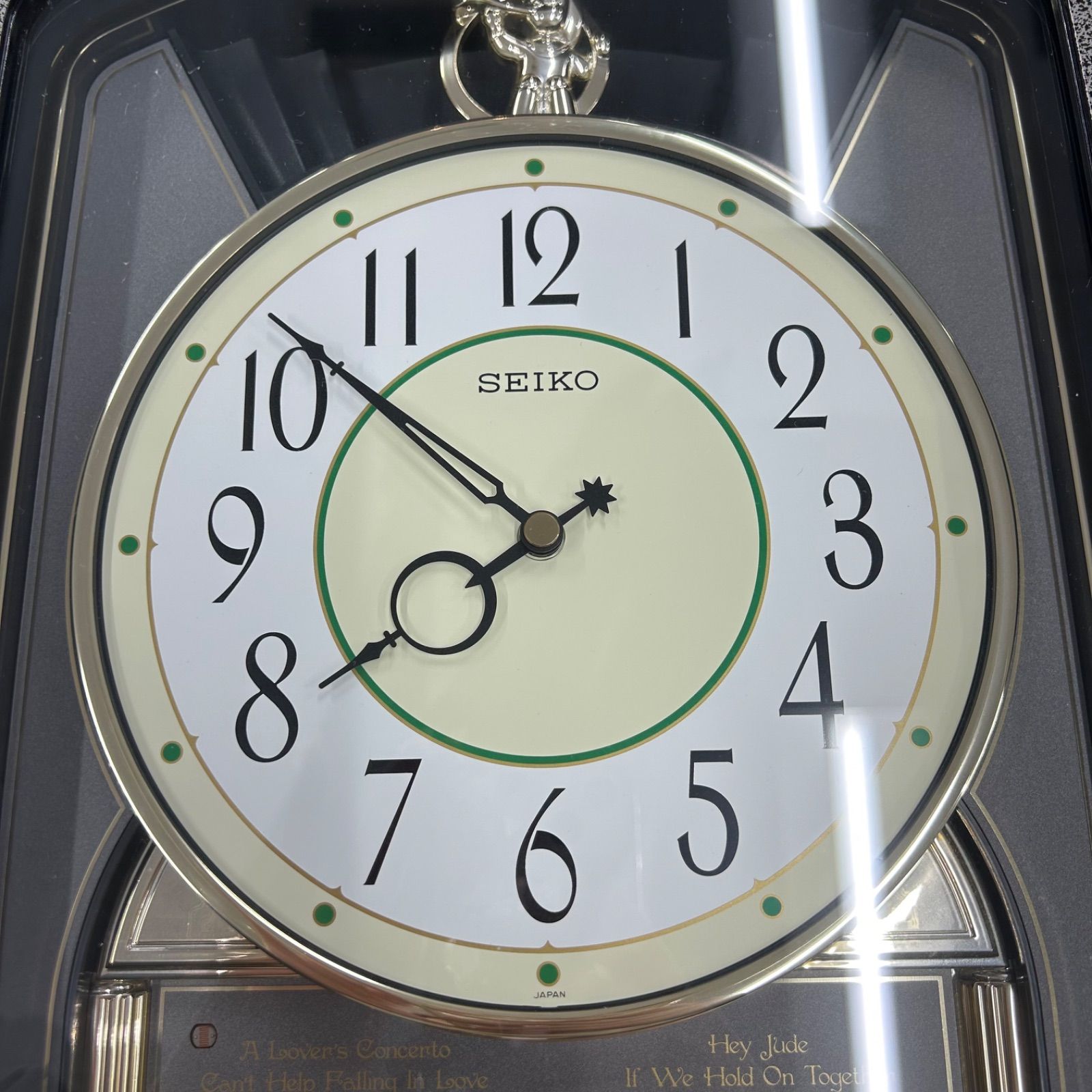 【未使用】SEIKO セイコー マリオーヌ からくり時計 RE523N SEIKO Marionne RE523N からくり時計 マリオーヌ Melody Wall Clock