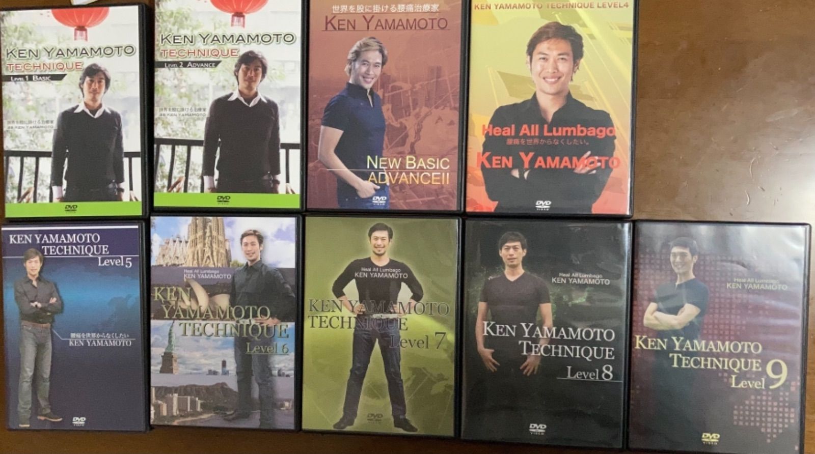 KEN YAMAMOTO DVD 1〜9 全巻セット 腰痛治療家 - 古いおもちゃ屋さん