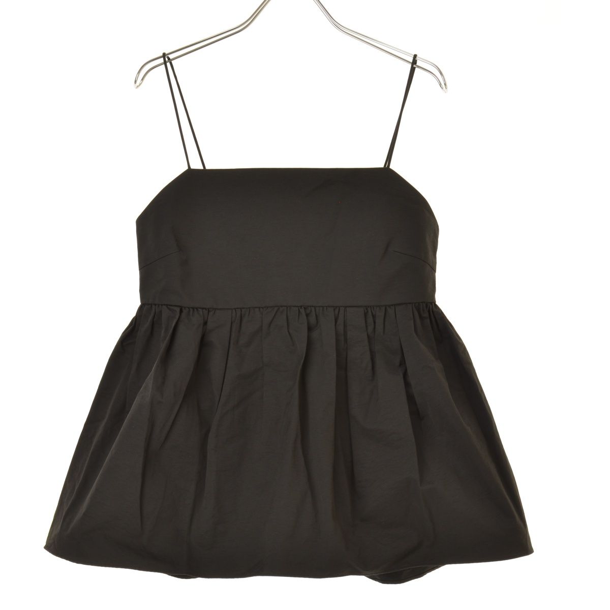 コットンナイロン バックホール キャミソール -ウォッシャブル