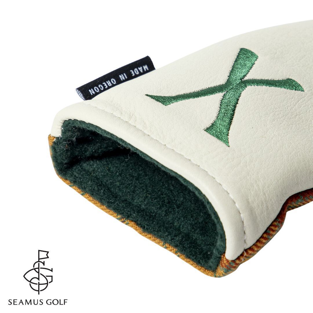 SEAMUS GOLF シェイマス ゴルフ Hybrid Cover X Glen Affric White Leather