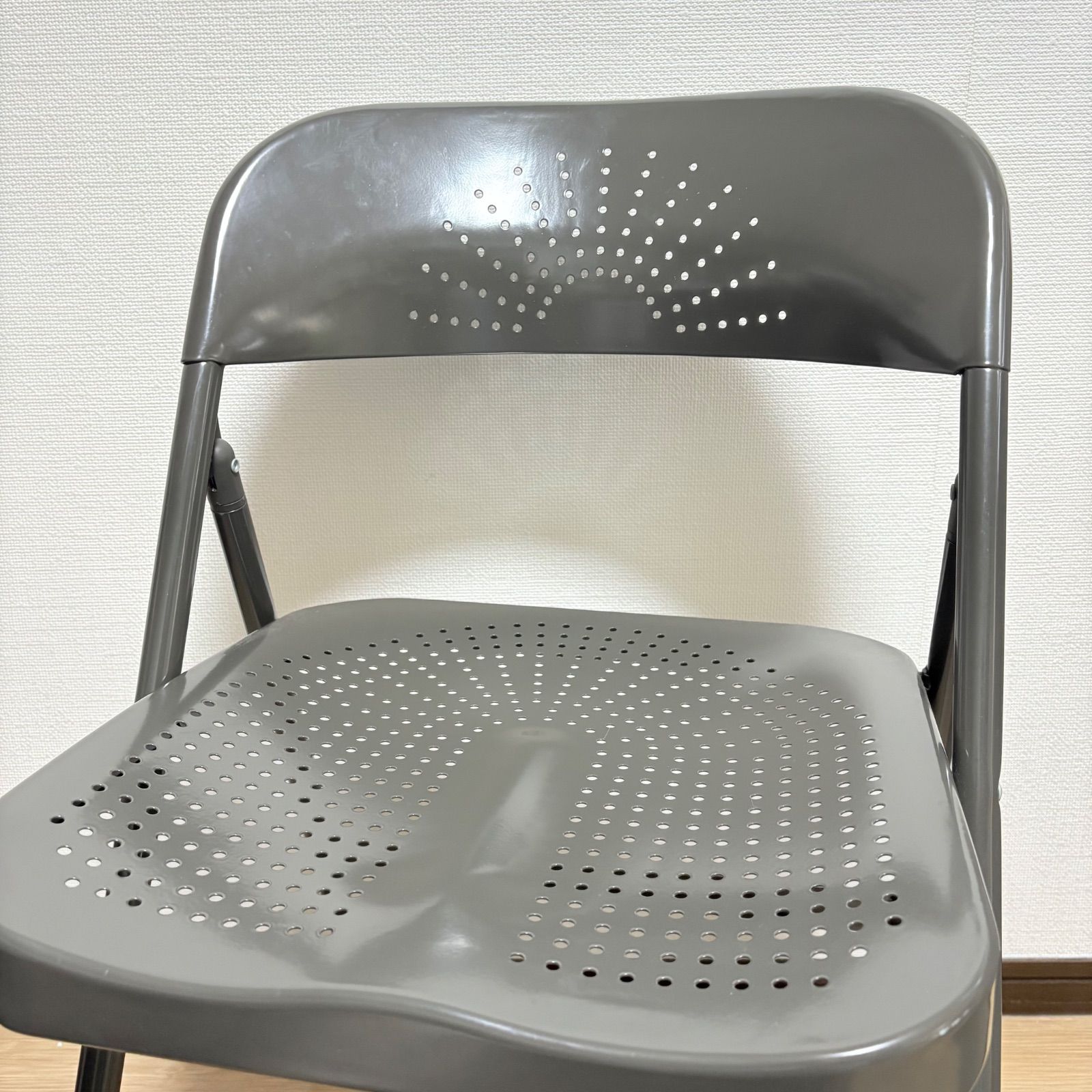 廃盤 IKEA イケア FRODE フローデ スチールチェア 折りたたみ椅子