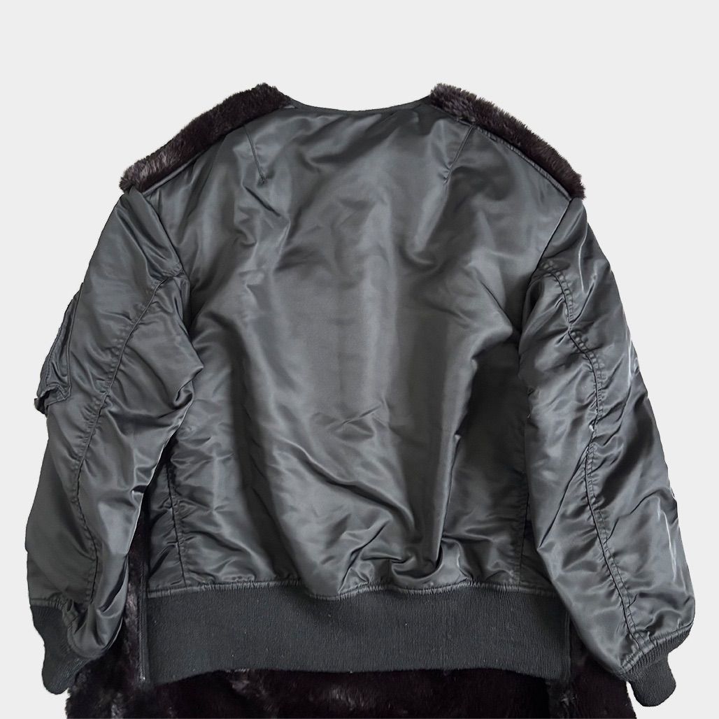 junya watanabe ジュンヤワタナベ2025-2025aw MA1ドッキングファーコート GULLKHAN_COM