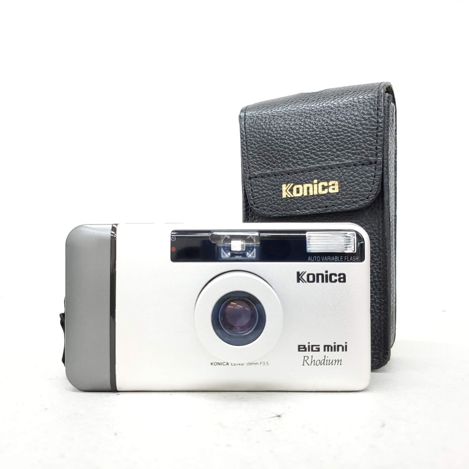 Konica Big Mini コンパクトカメラ 通電確認済み品 動作確認済】 KONICA BiG mini Rhodium F0919-168-7v - メルカリ